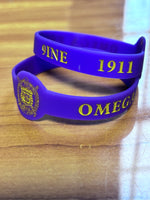 Omega Silicone Wristband