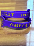 Omega Silicone Wristband