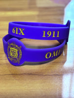 Omega Silicone Wristband