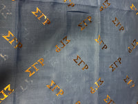 SGRho® Foil Applique Scarf